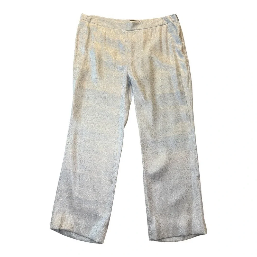 Paul Joe Paris Metallic Sheen Blazer Pants Suit Set Women Size‎ 40 US Medium (8)